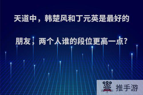 天道中，韩楚风和丁元英是最好的朋友，两个人谁的段位更高一点?