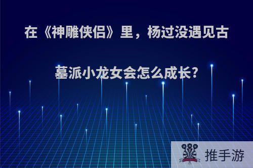 在《神雕侠侣》里，杨过没遇见古墓派小龙女会怎么成长?