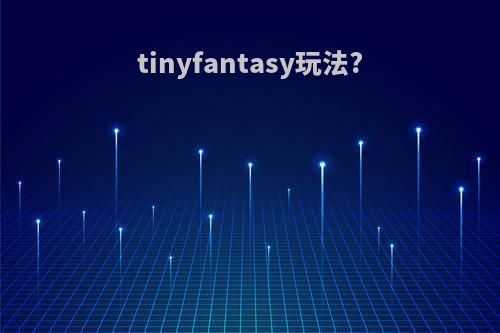 tinyfantasy玩法?